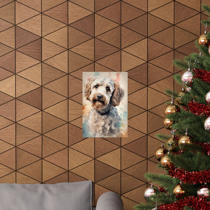 Dogs Cockapoo 03 Matte Vertical Poster