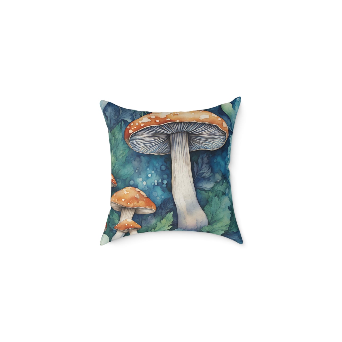 Toadstool 03 Poly Pillow - Natures Beauty Design