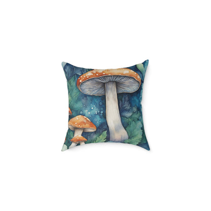 Toadstool 03 Poly Pillow - Natures Beauty Design