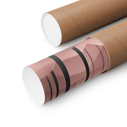 Lonely Forest Pink 25 Matte Square Posters