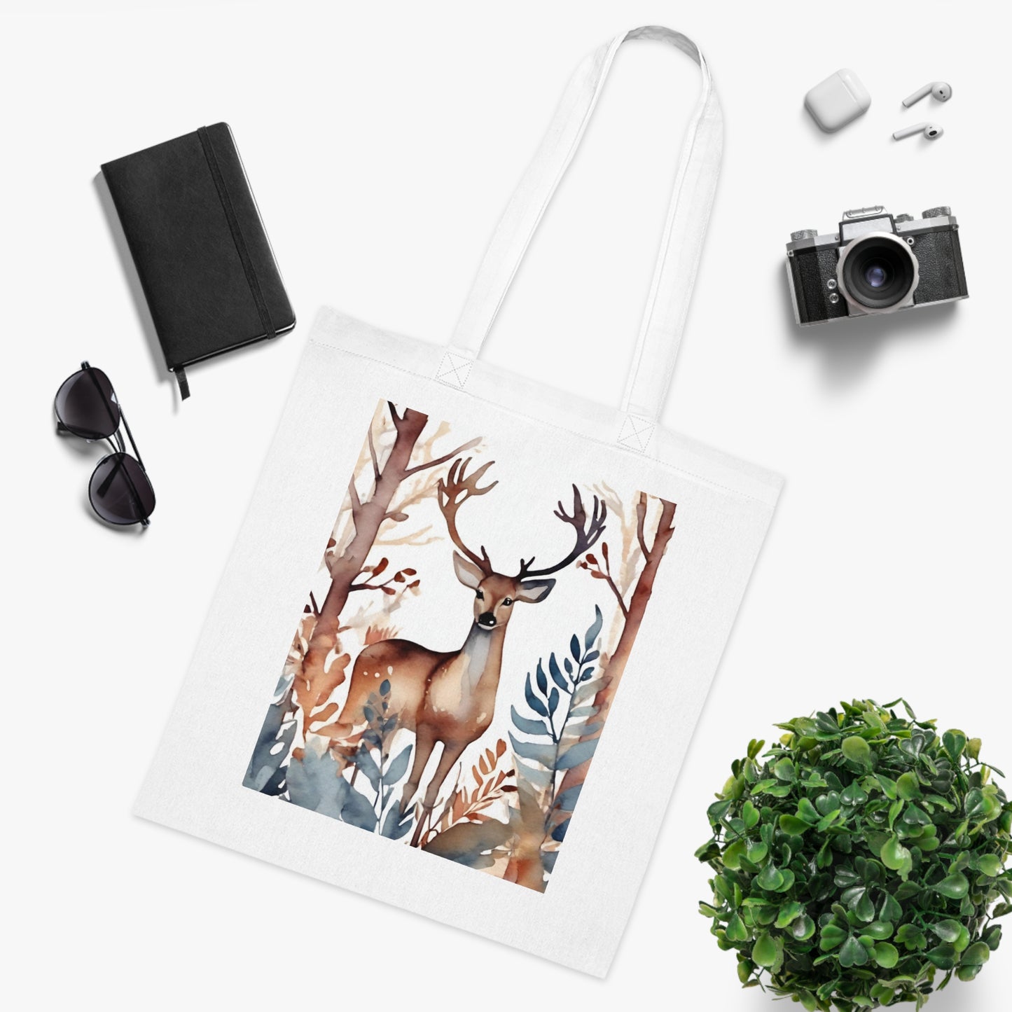 Woodland 03 Cotton Tote