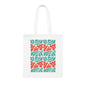 Abstract flowers 08 Cotton Tote