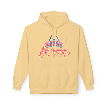 (Personalizable) Me/Mrs NAME EST DATE Unisex Valentines Hoodie