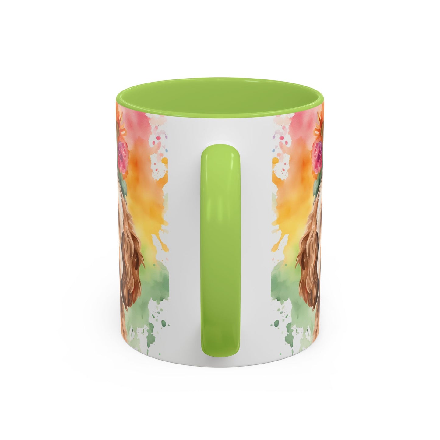 Cockapoo 03 Accent Coffee Mug - Dog Lover Gift