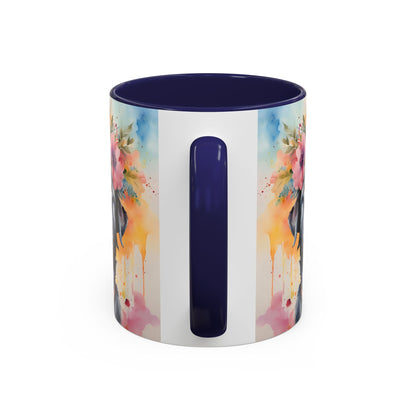 Labrador 03 Accent Coffee Mug - Dog Lover Gift