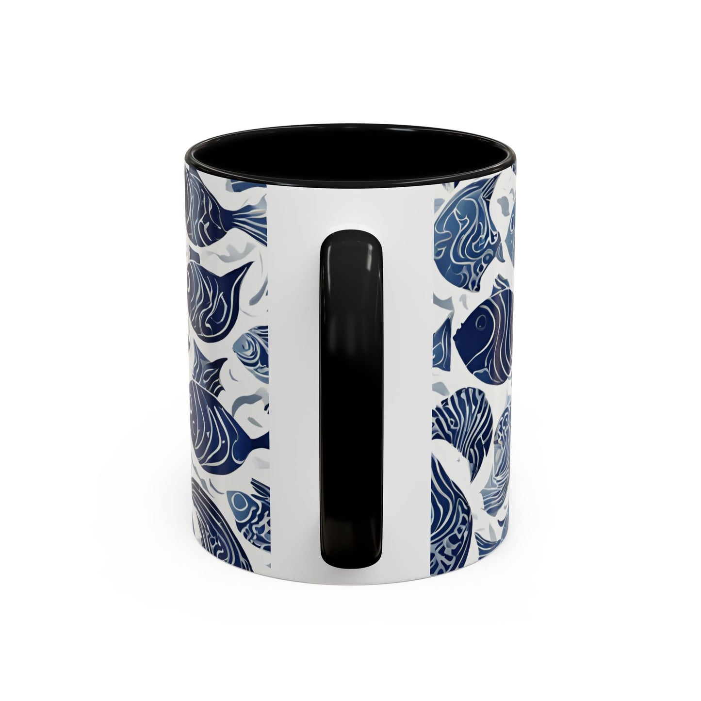 Fish 05 Accent Coffee Mug (11oz)