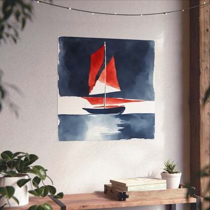 Blue Collection 15 Matte Print