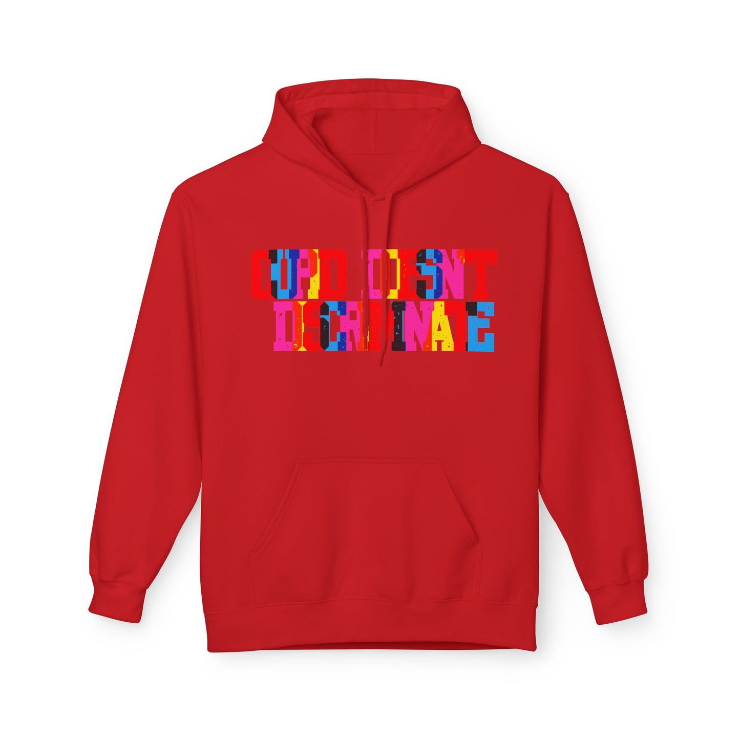Cupid Doesn’t Discriminate Unisex Valentines Hoodie