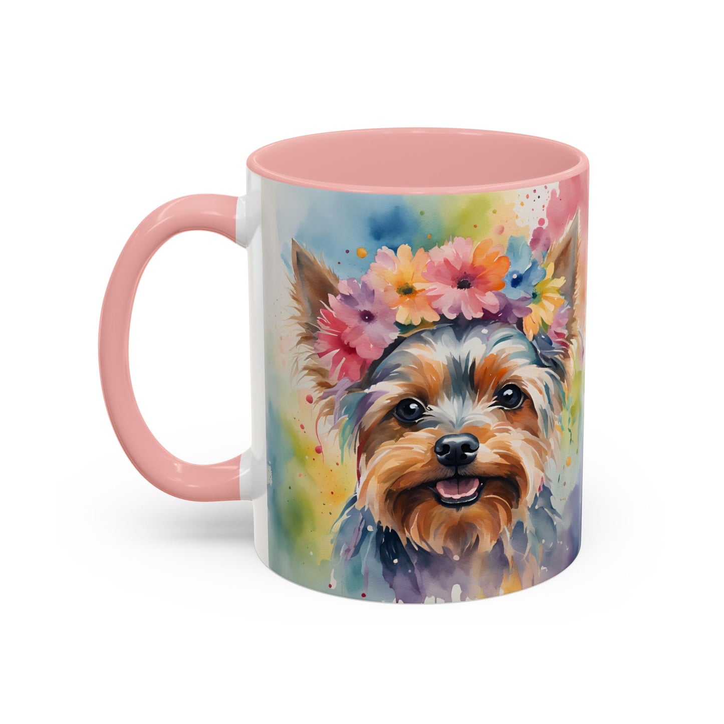 Yorkshire Terrier 03 Accent Coffee Mug - Dog Lover Gift