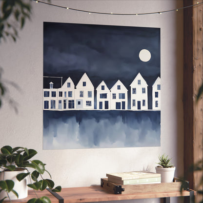 Blue Collection 36 Matte Print