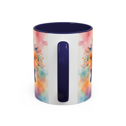 Dachshund 02 Accent Coffee Mug - Dog Lover Gift