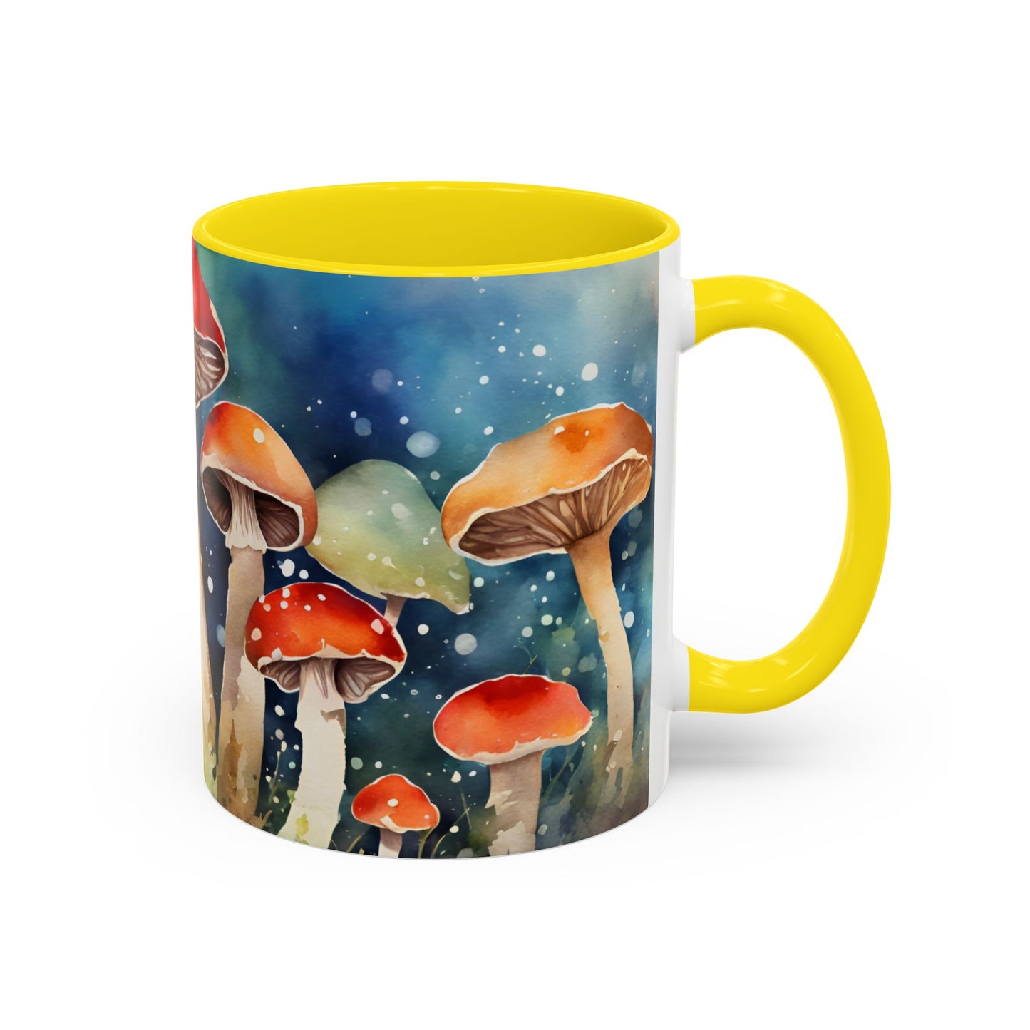 Mushroom 8 Accent Mug 11oz