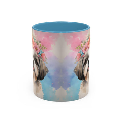 Shih Tzu 03 Accent Coffee Mug - Dog Lover Gift