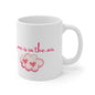 Love Is In The Air  Valentines Mug Ceramic 11oz