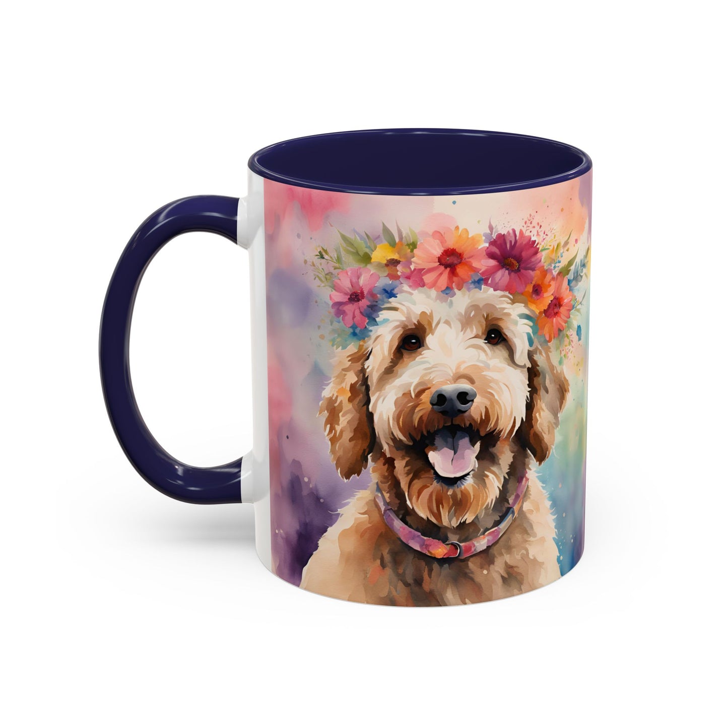 Labradoodle 04 Accent Coffee Mug - Dog Lover Gift
