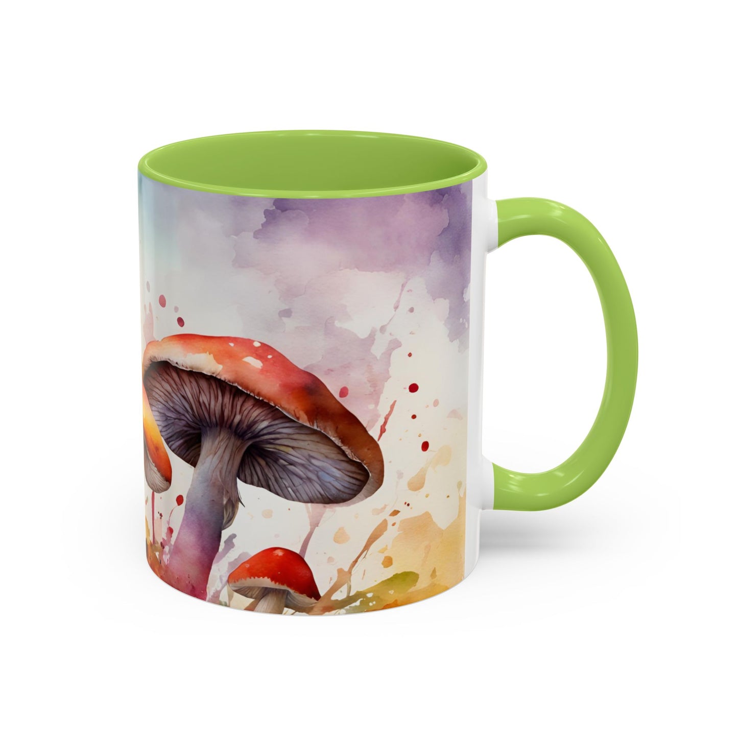 Mushroom 2 Accent Mug 11oz