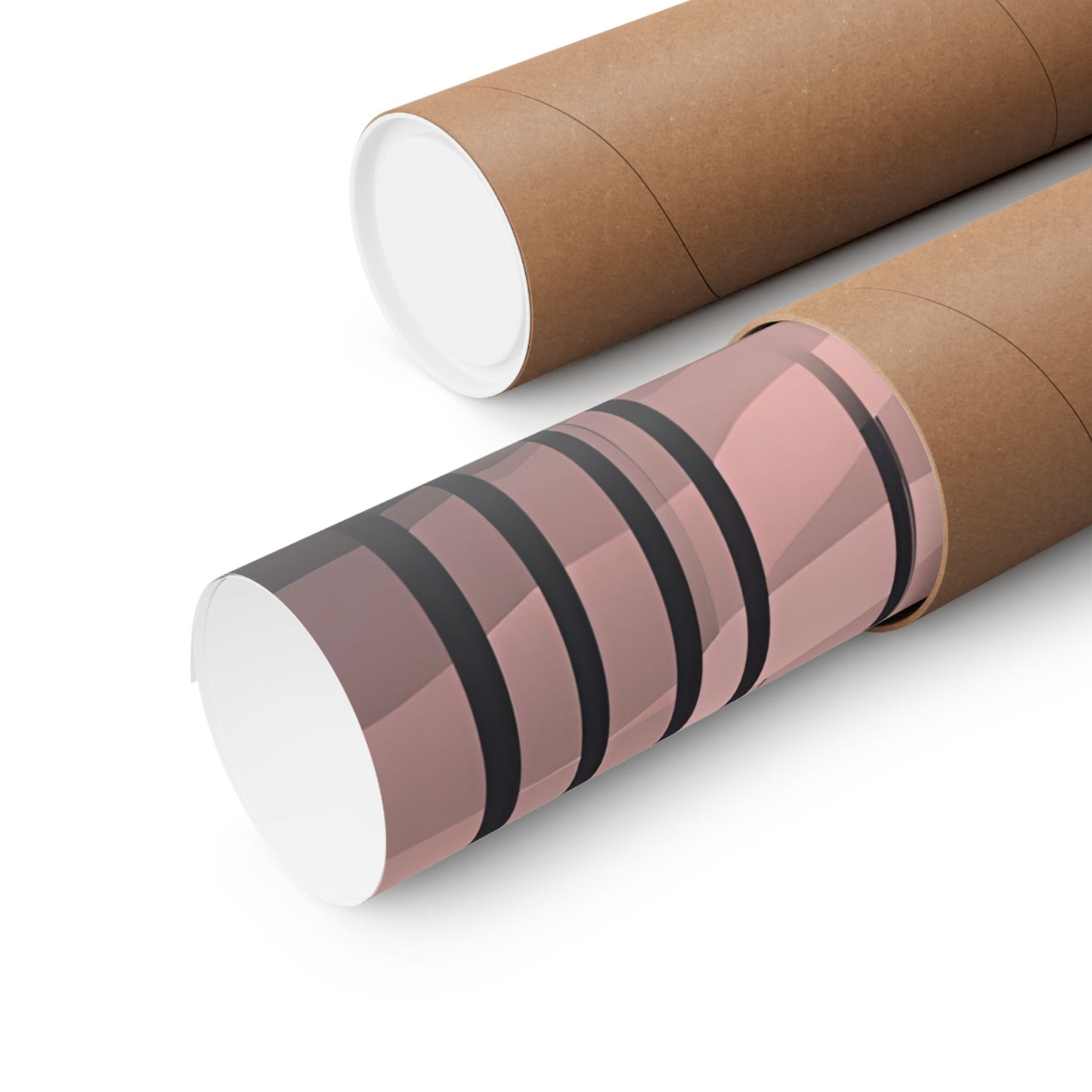 Lonely Forest Pink 23 Matte Square Posters