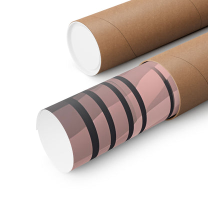 Lonely Forest Pink 23 Matte Square Posters