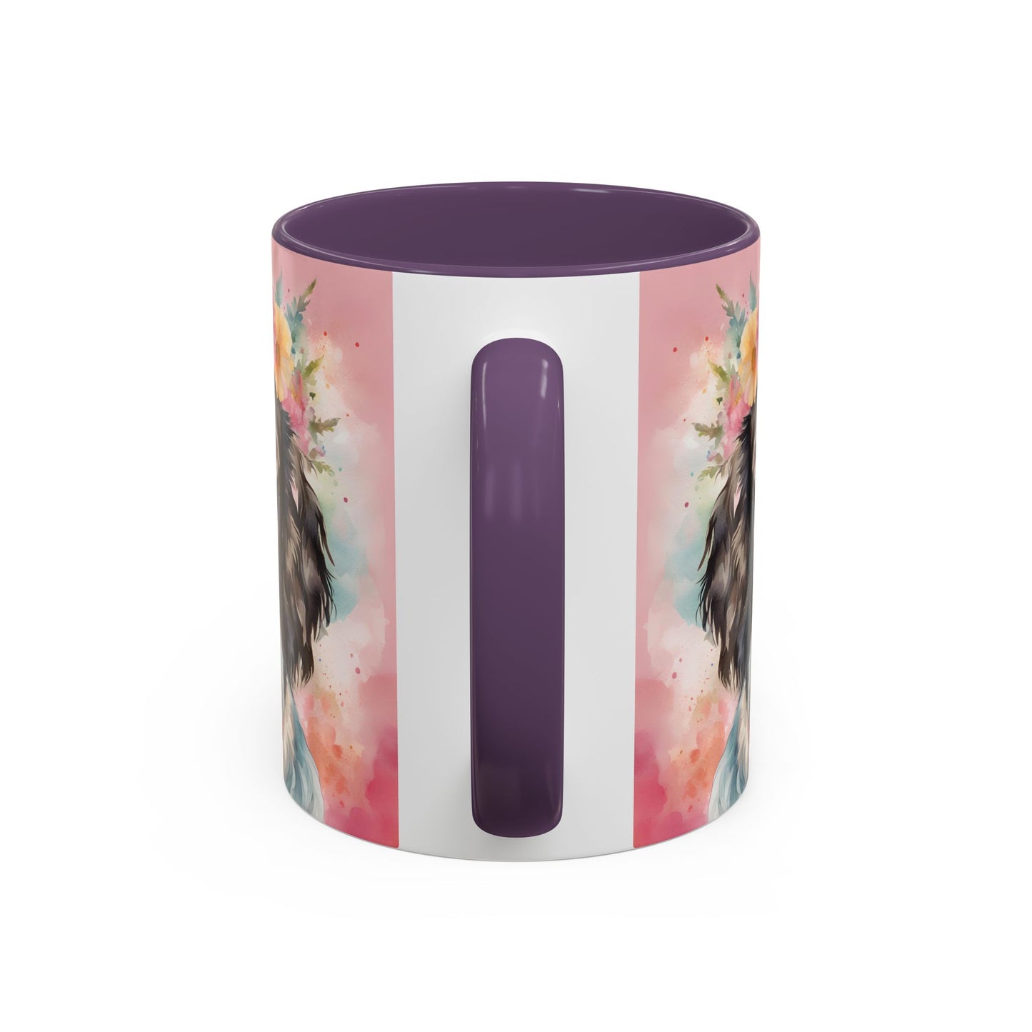 Springer Spaniel 01 Accent Coffee Mug - Dog Lover Gift