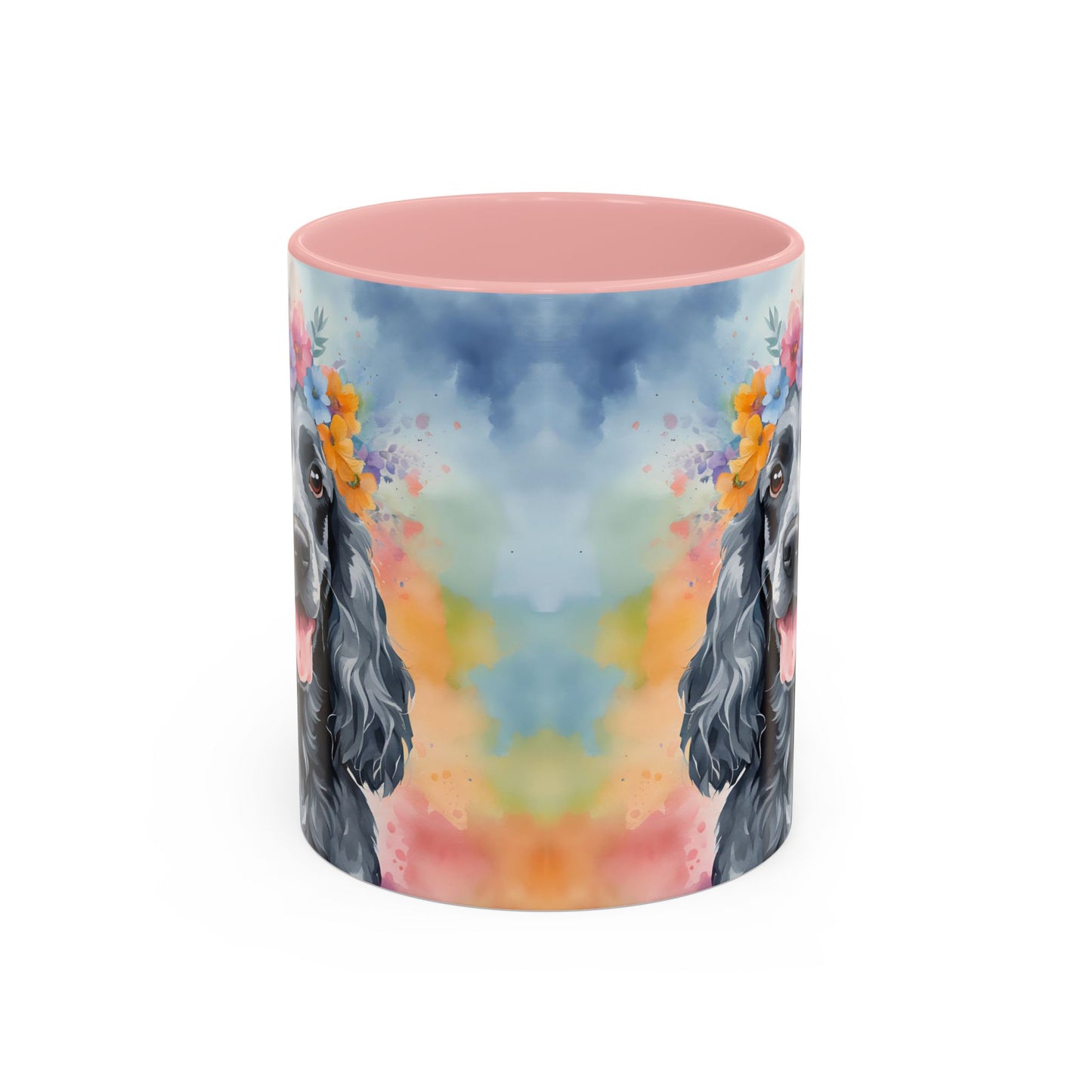 Blue Roan Cocker Spaniel 01 Accent Coffee Mug - Dog Lover Gift