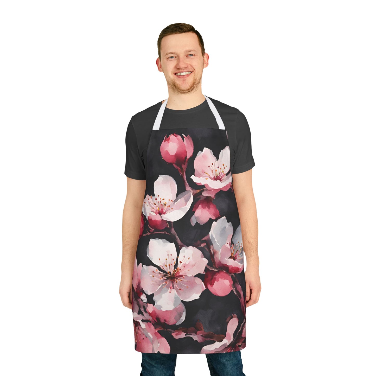 Cherry Blossom 02 Apron 5-Color Straps