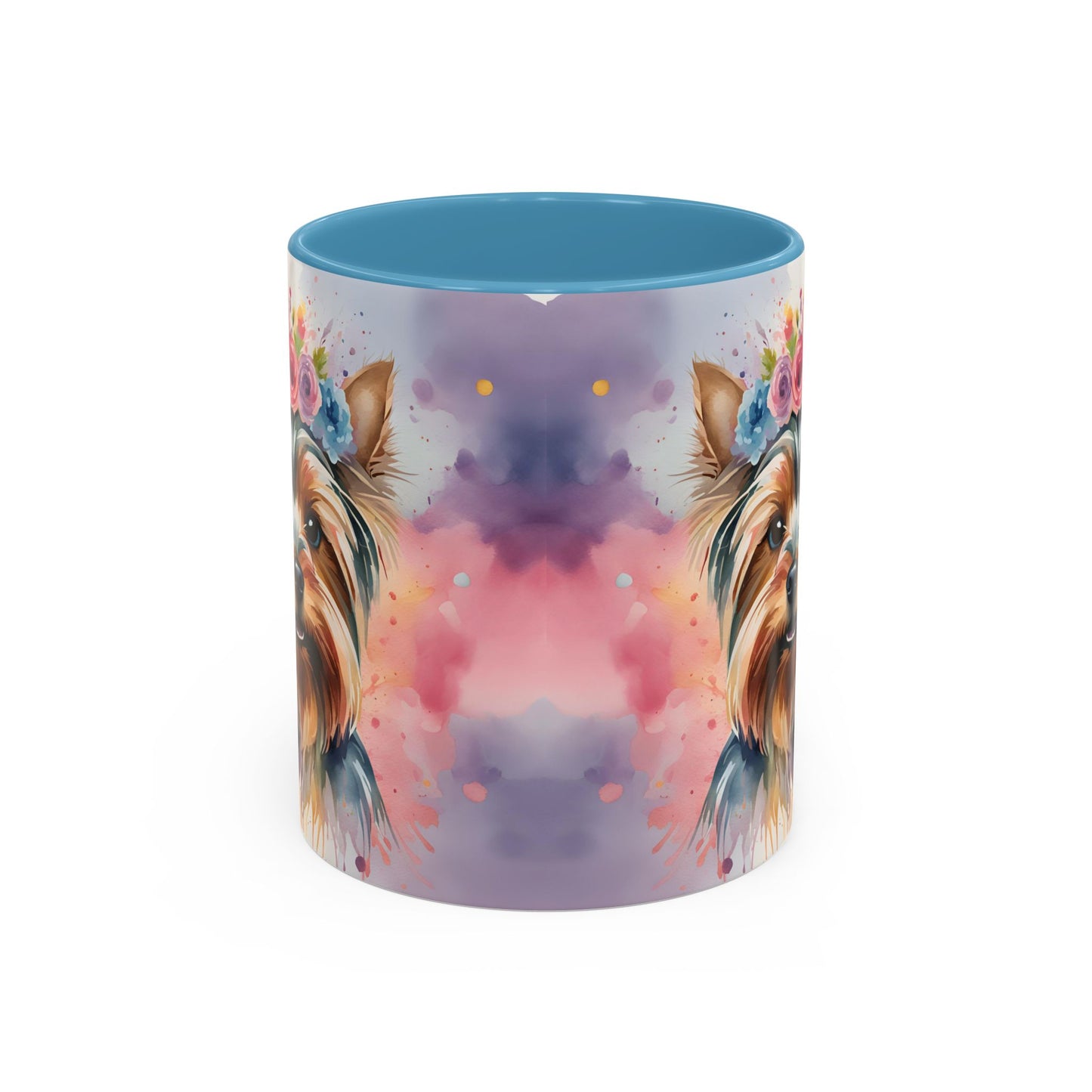 Yorkshire Terrier 01 Accent Coffee Mug - Dog Lover Gift