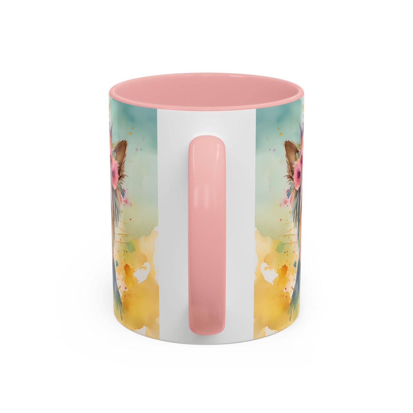 Yorkshire Terrier 01 Accent Coffee Mug - Dog Lover Gift