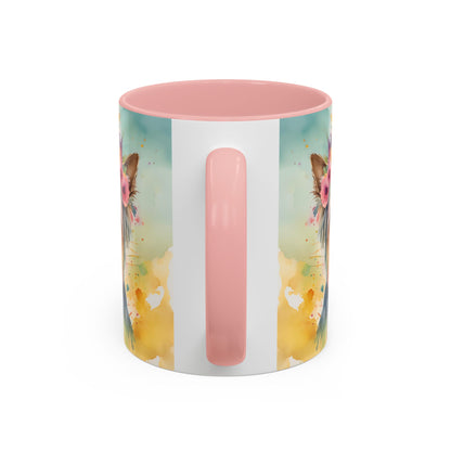 Yorkshire Terrier 01 Accent Coffee Mug - Dog Lover Gift