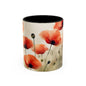 Poppy 3 Accent Mug 11oz