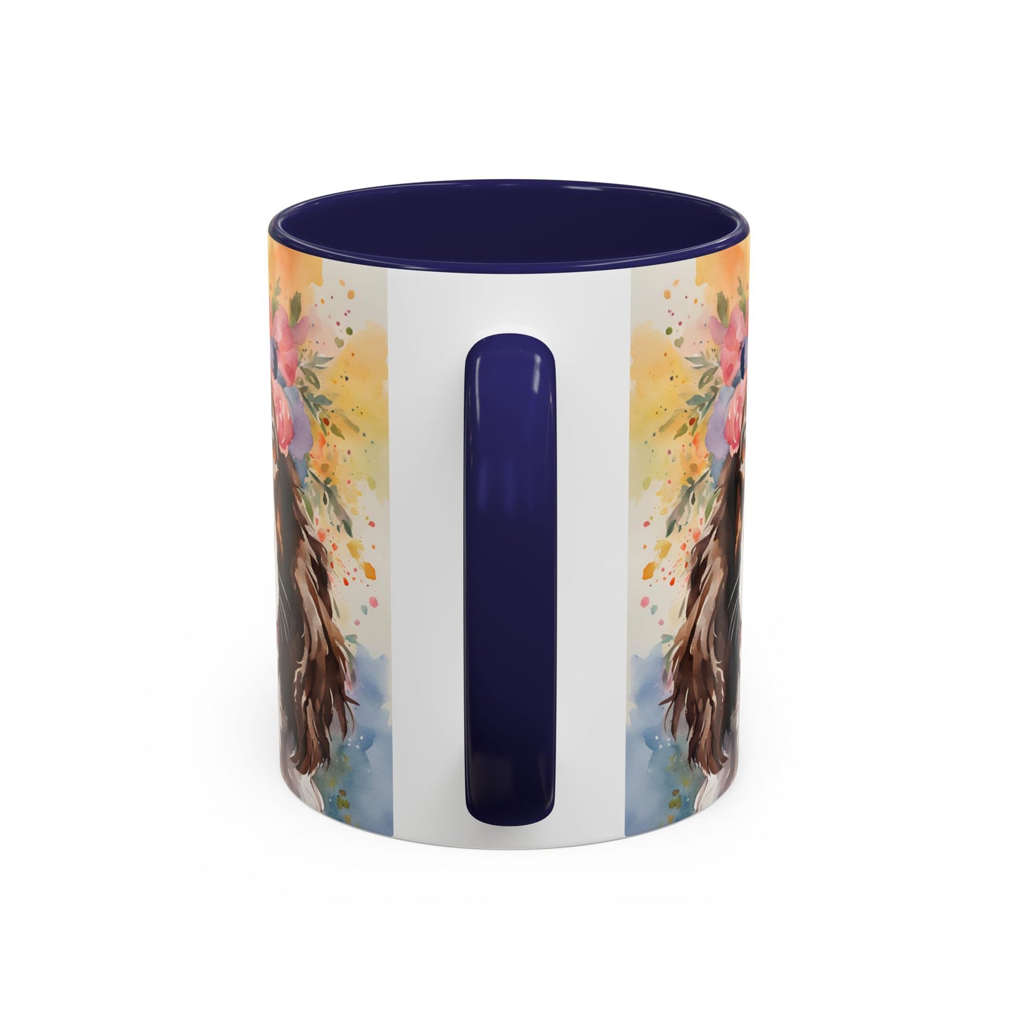 Springer Spaniel 03 Accent Coffee Mug - Dog Lover Gift