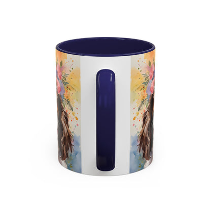 Springer Spaniel 03 Accent Coffee Mug - Dog Lover Gift