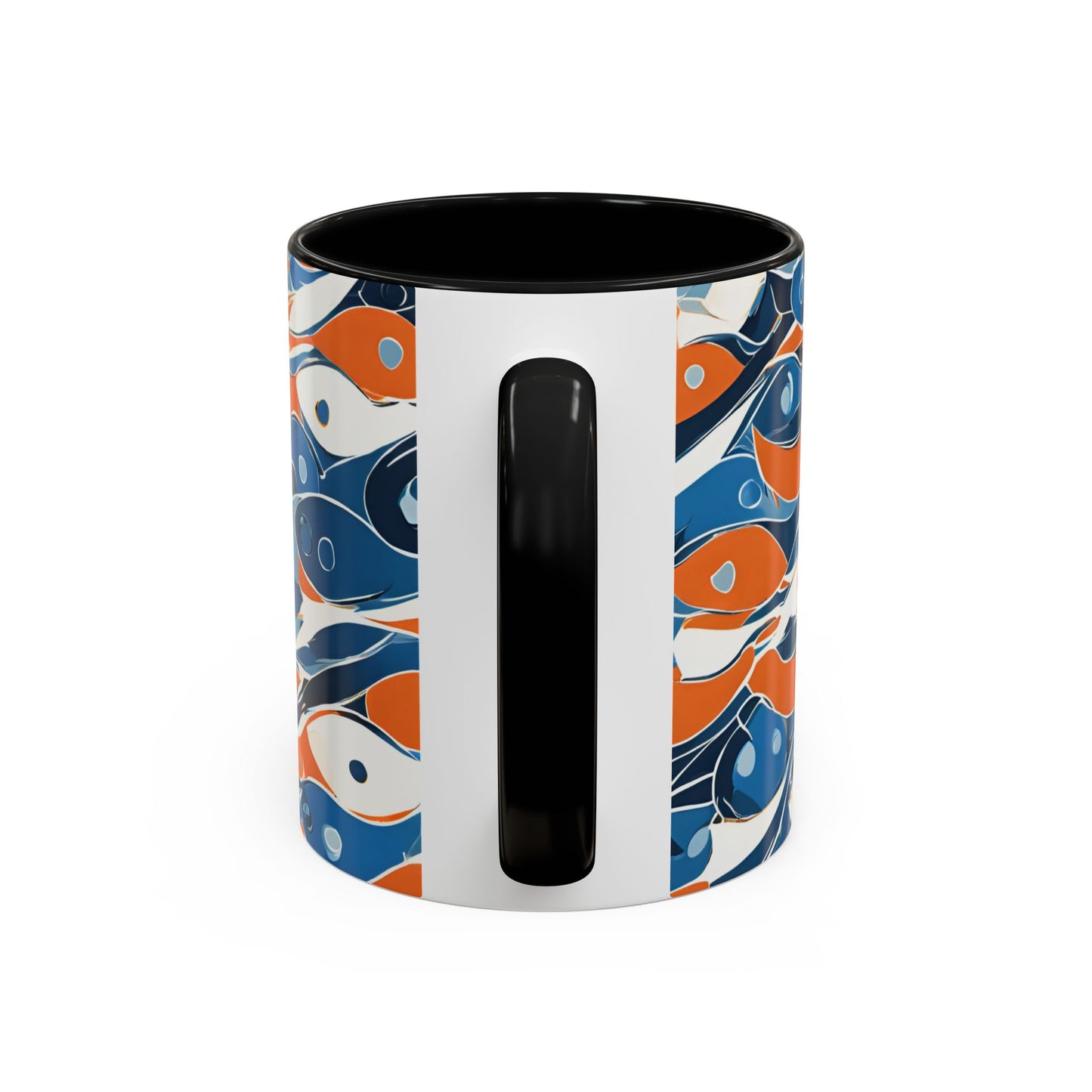 Orange Fish 05 Accent Coffee Mug (11oz)
