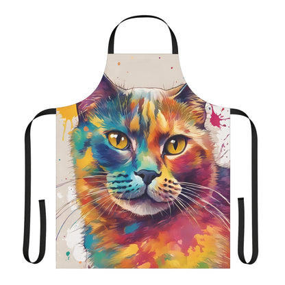 Multi pussycat Adult Apron (AOP)