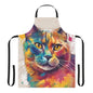 Multi pussycat Adult Apron (AOP)