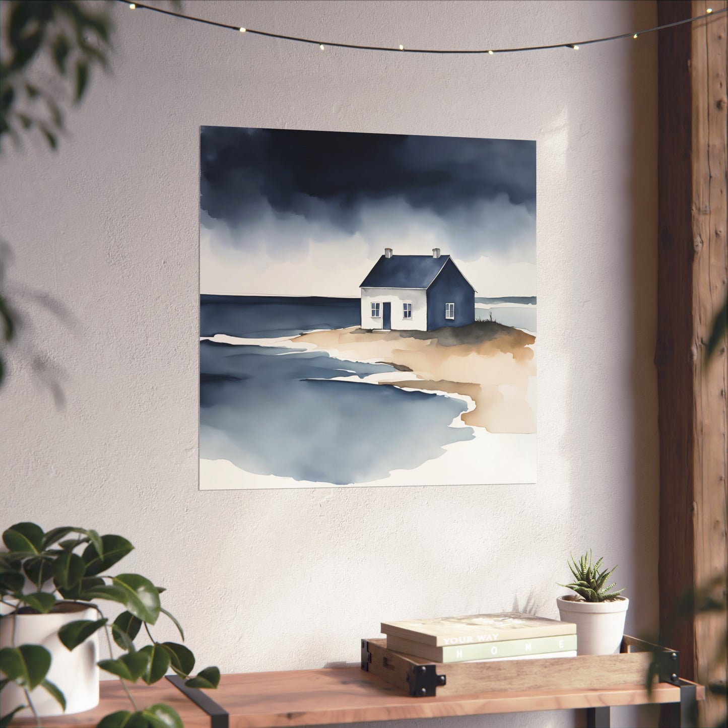 Blue Collection 8 Matte Print