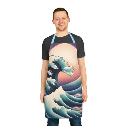 Waves 1 Apron, 5 Color Straps (AOP)