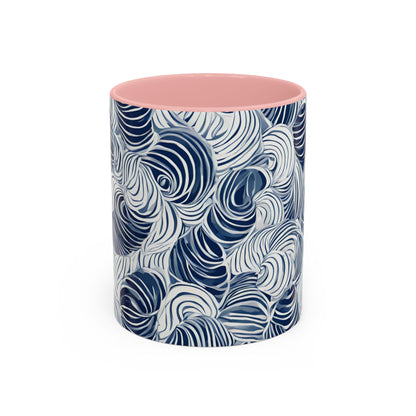 Seashell 5 Accent Coffee Mug (11oz)