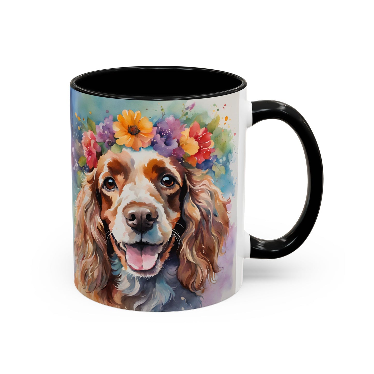 Cocker Spaniel 01 Accent Coffee Mug - Dog Lover Gift
