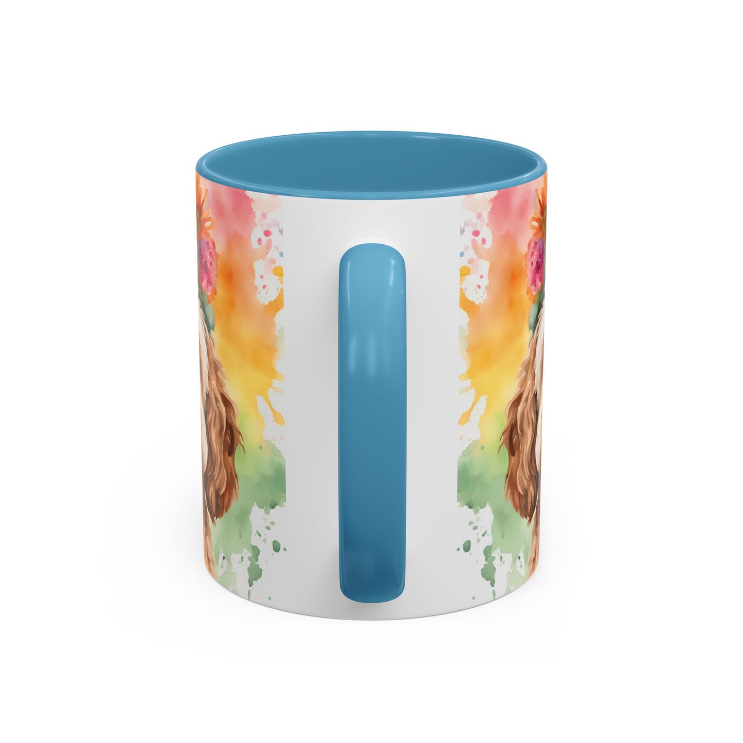 Cockapoo 03 Accent Coffee Mug - Dog Lover Gift
