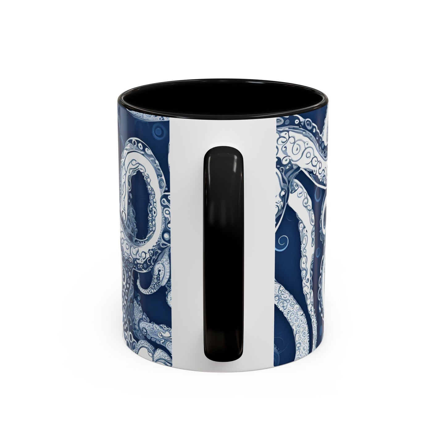 Octopus 5 Accent Coffee Mug (11oz)