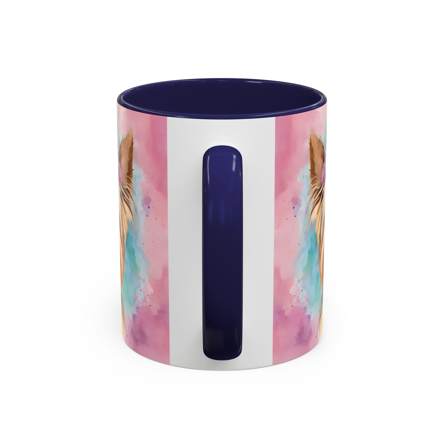 Yorkshire Terrier 02 Accent Coffee Mug - Dog Lover Gift