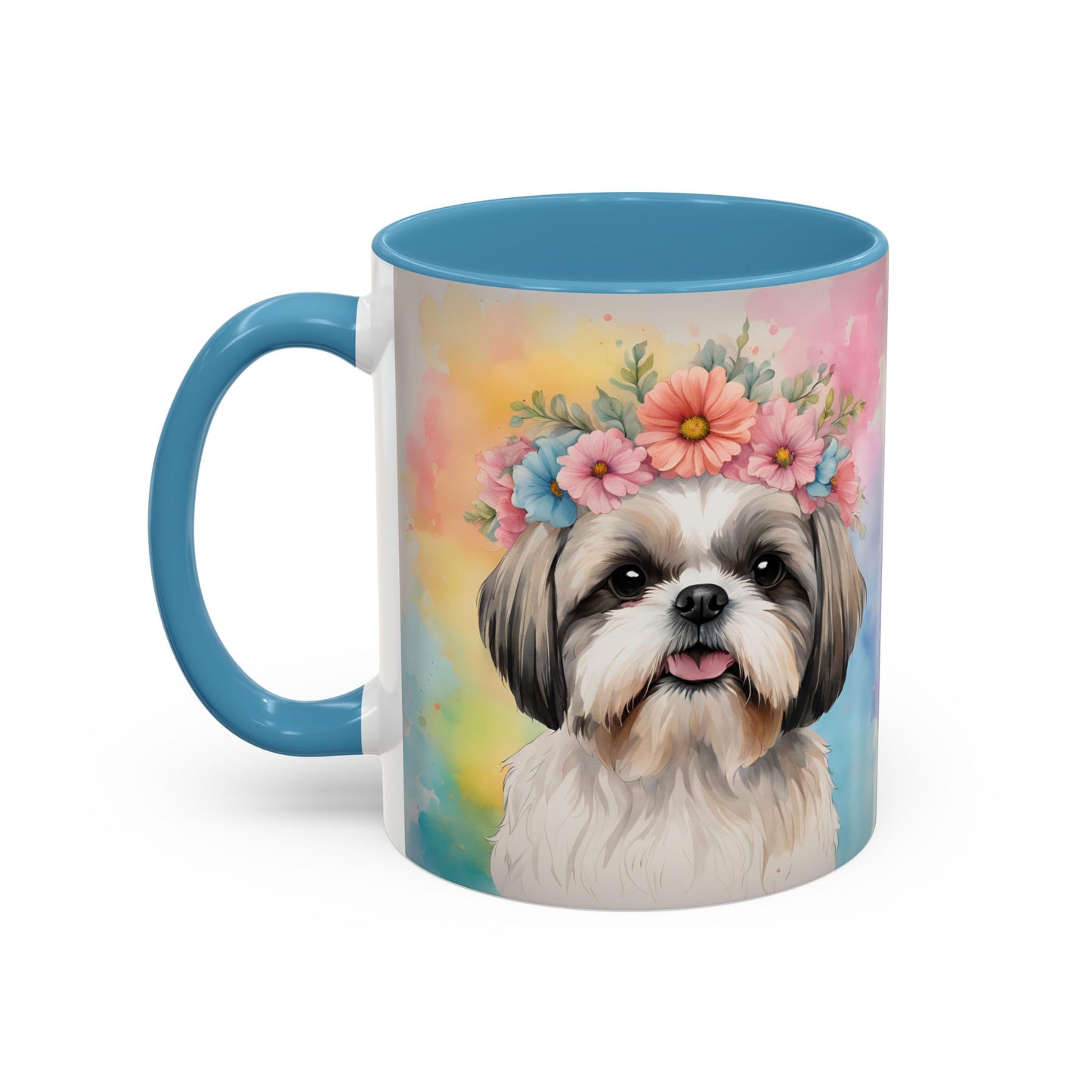 Shih Tzu 03 Accent Coffee Mug - Dog Lover Gift