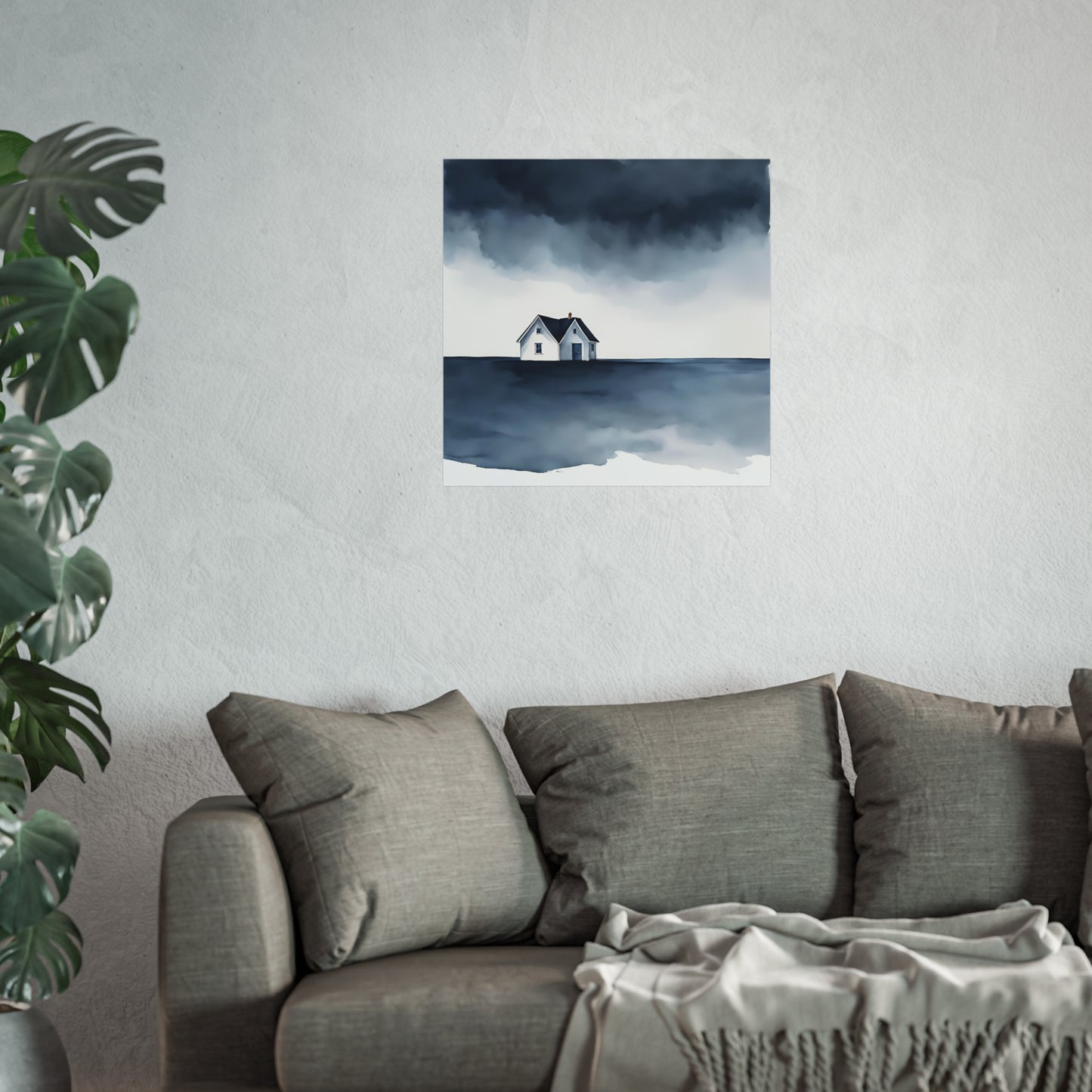 Blue Collection 9 Matte Print