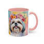 Shih Tzu 01 Accent Coffee Mug - Dog Lover Gift