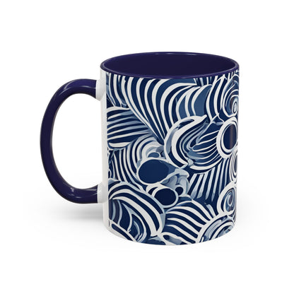 Seashell 4 Accent Coffee Mug (11oz)