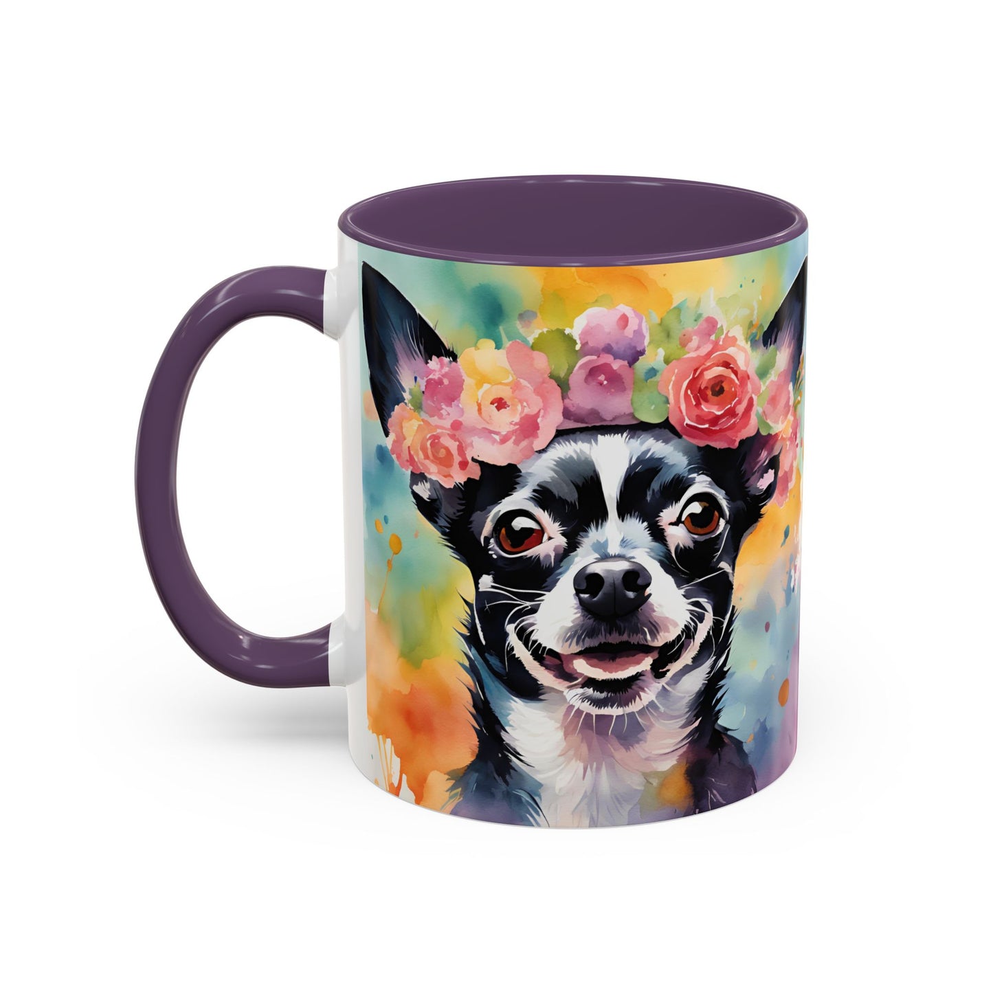 Chihuahua 03 Accent Coffee Mug - Dog Lover Gift