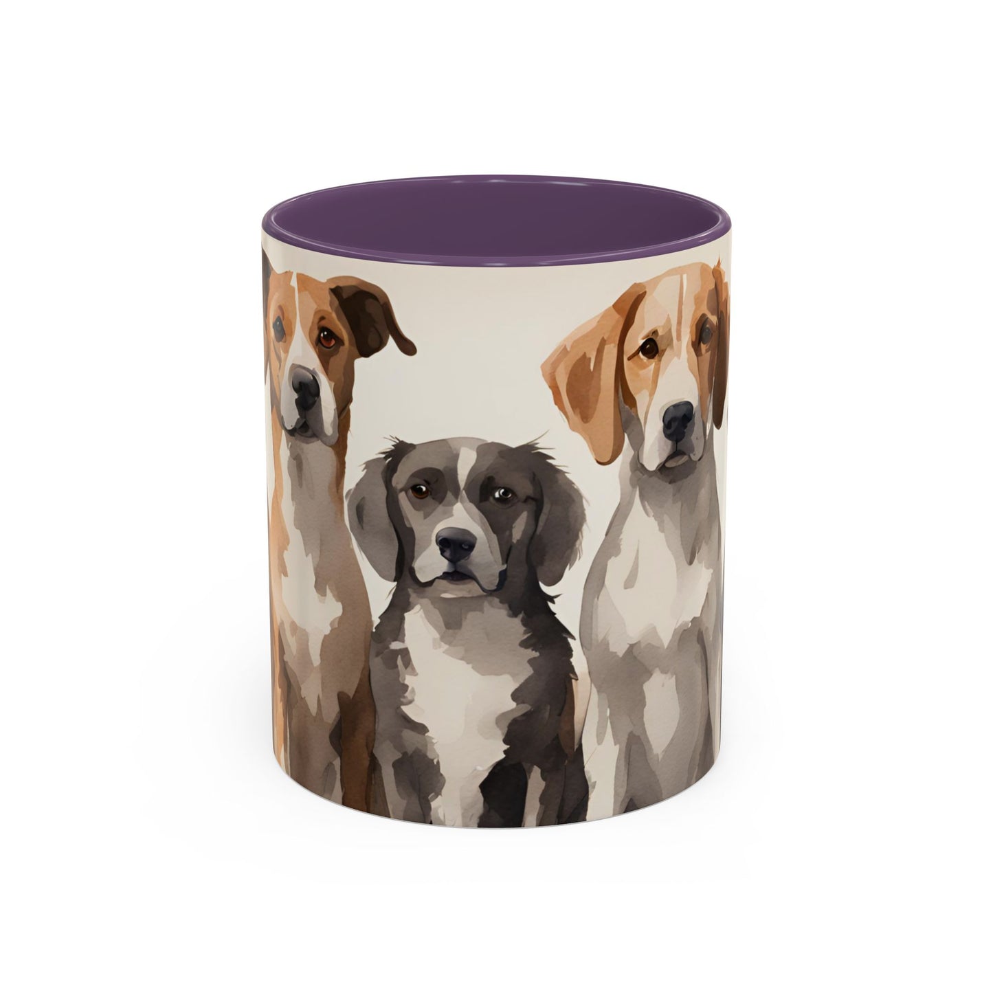 Doggies in a Row 1 Accent Mug 11oz