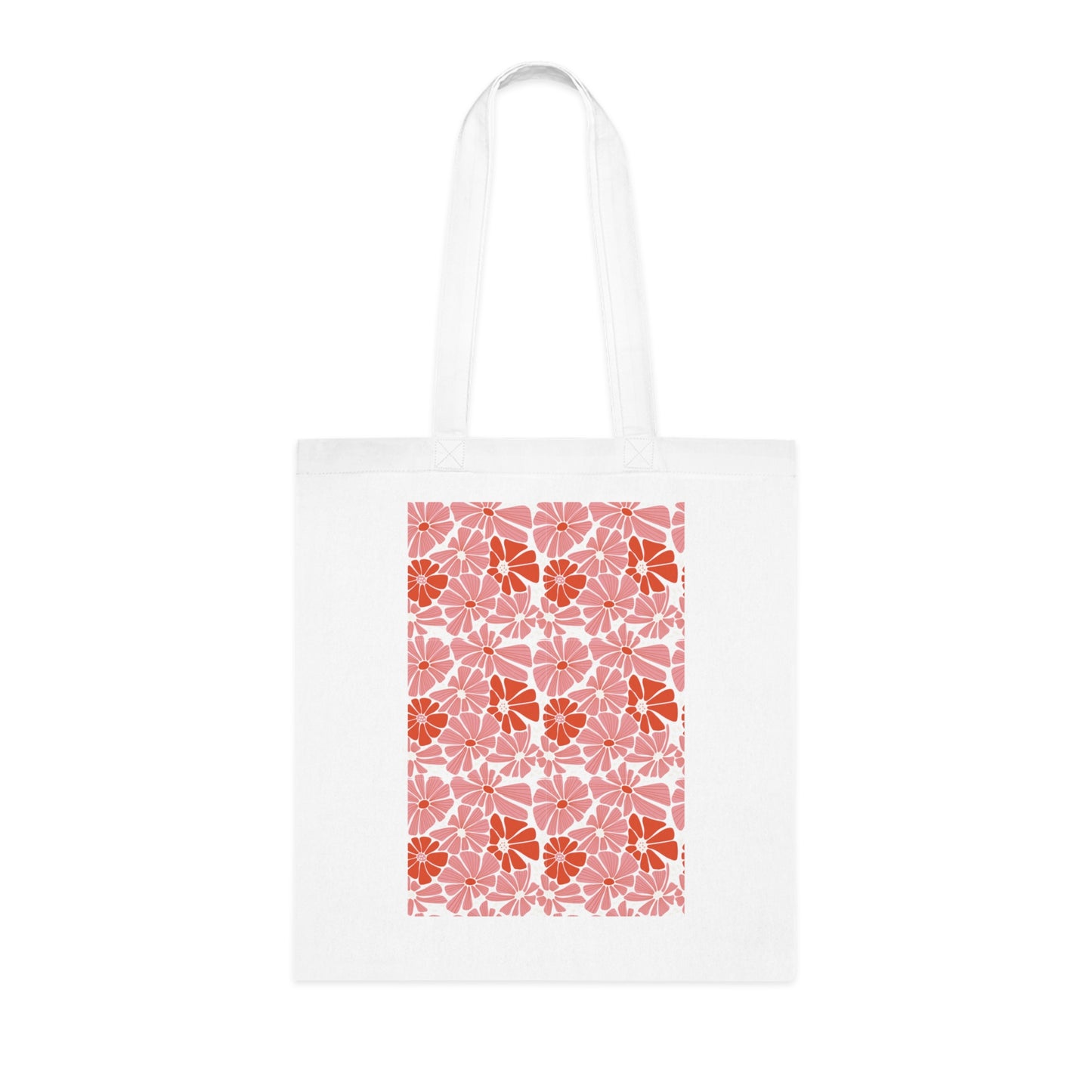 Abstract flowers 18 Cotton Tote