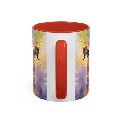 Border Terrier 04 Accent Coffee Mug - Dog Lover Gift