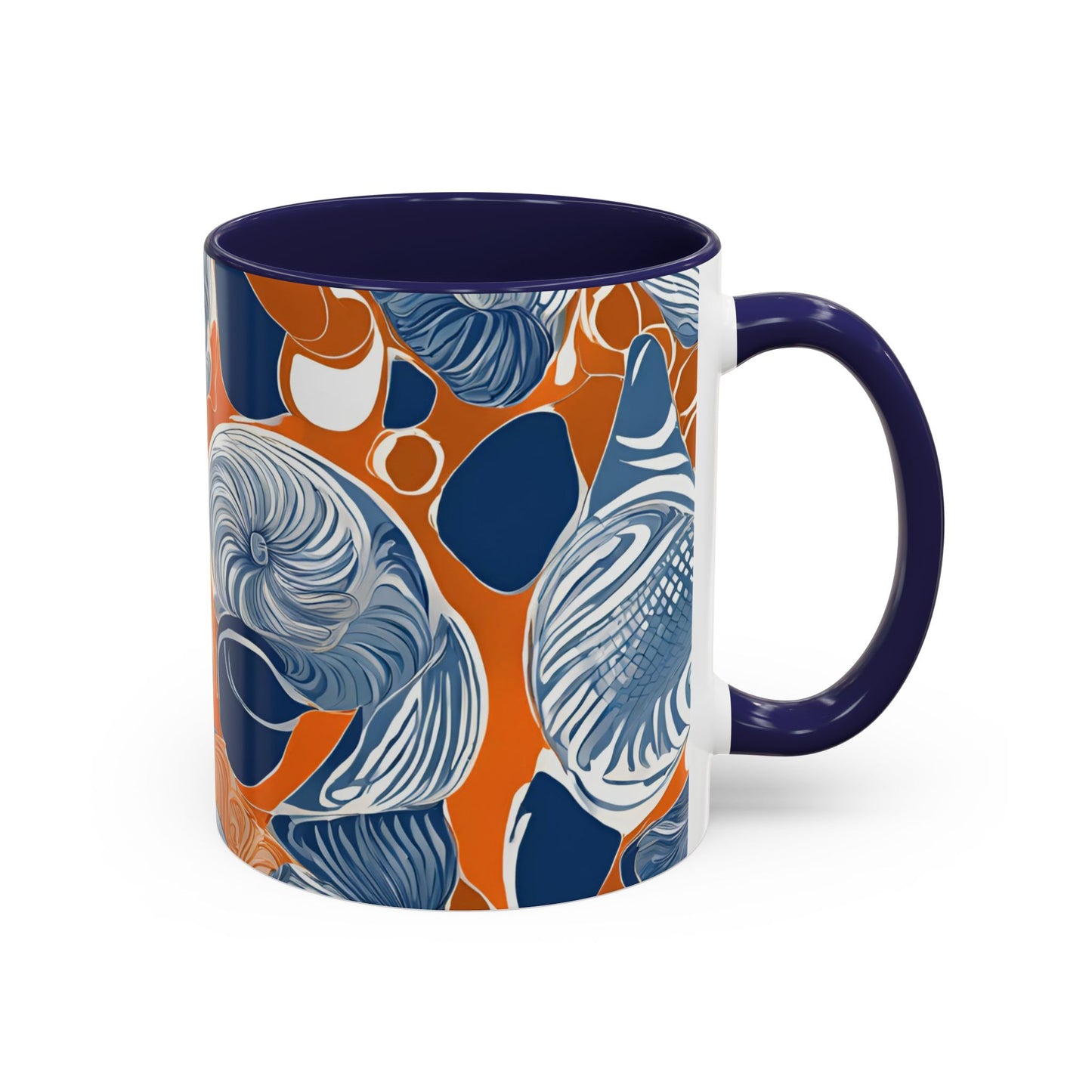 Orange shells 3 Accent Coffee Mug (11oz)